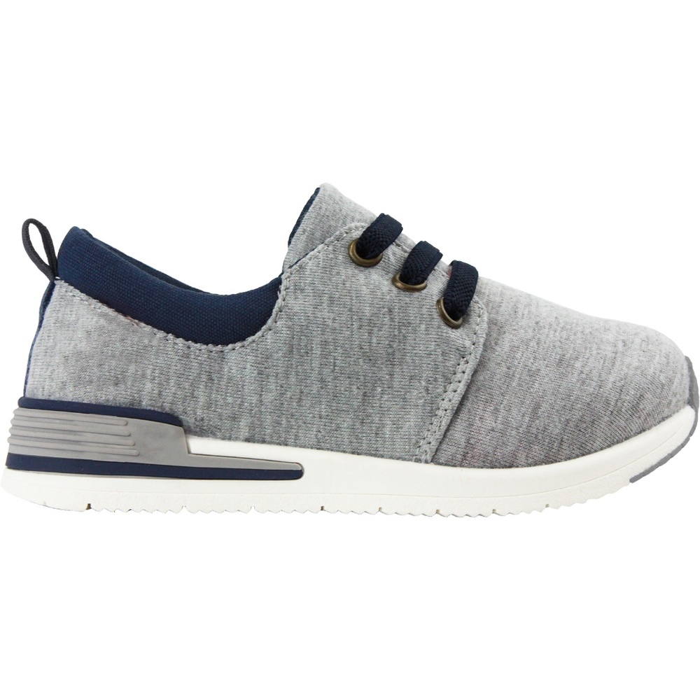 Boys Grey Athletic Shoe